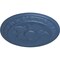 Ekena Millwork Exeter Ceiling Medallion (Fits Canopies up to 3 1/8"), Hand-Painted Americana, 17 3/4"OD x 1 1/8"P CM17EXAMF - alternate 2